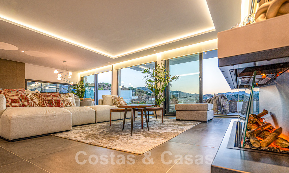 Nouvelles villas de luxe modernes et exclusives dans un complexe de golf à vendre à Mijas, Costa del Sol 56676