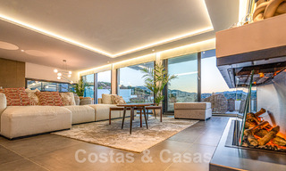 Nouvelles villas de luxe modernes et exclusives dans un complexe de golf à vendre à Mijas, Costa del Sol 56676 