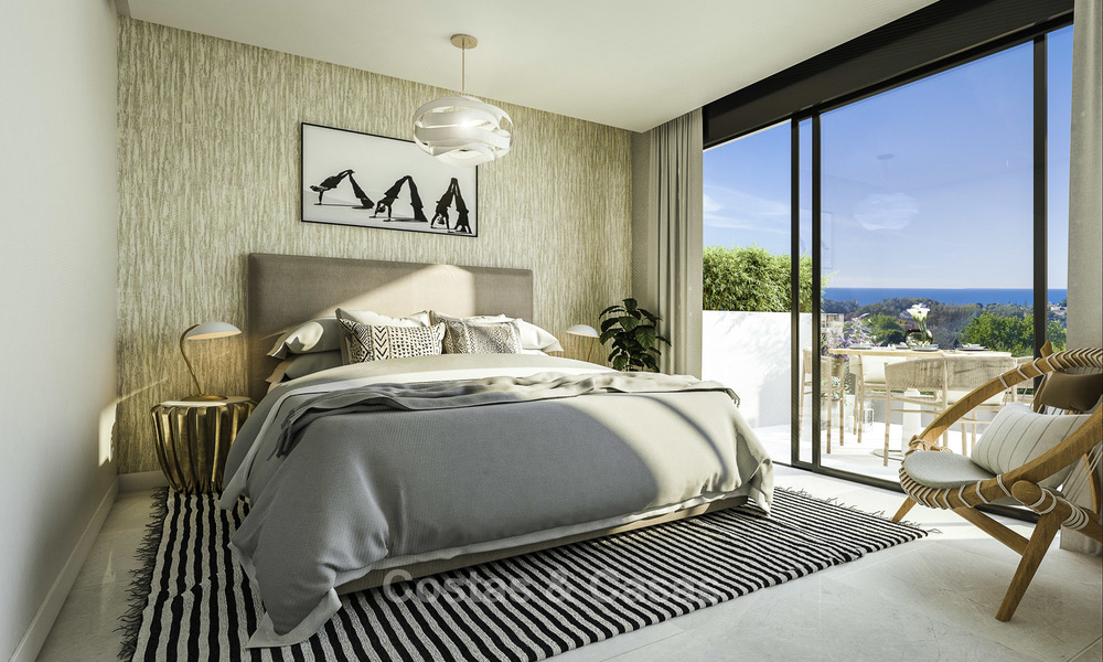 Appartements neufs de luxe et moderne avec vue sur la mer à vendre, en première ligne de golf, Marbella Est 11608