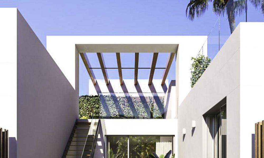 Villas de luxe contemporaines avec des belles vues à vendre - Sierra Blanca, Golden Mile, Marbella 11502