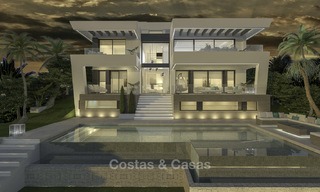 Ravissante villa de luxe moderne sur un terrain de golf à vendre, Mijas, Costa del Sol 12389 