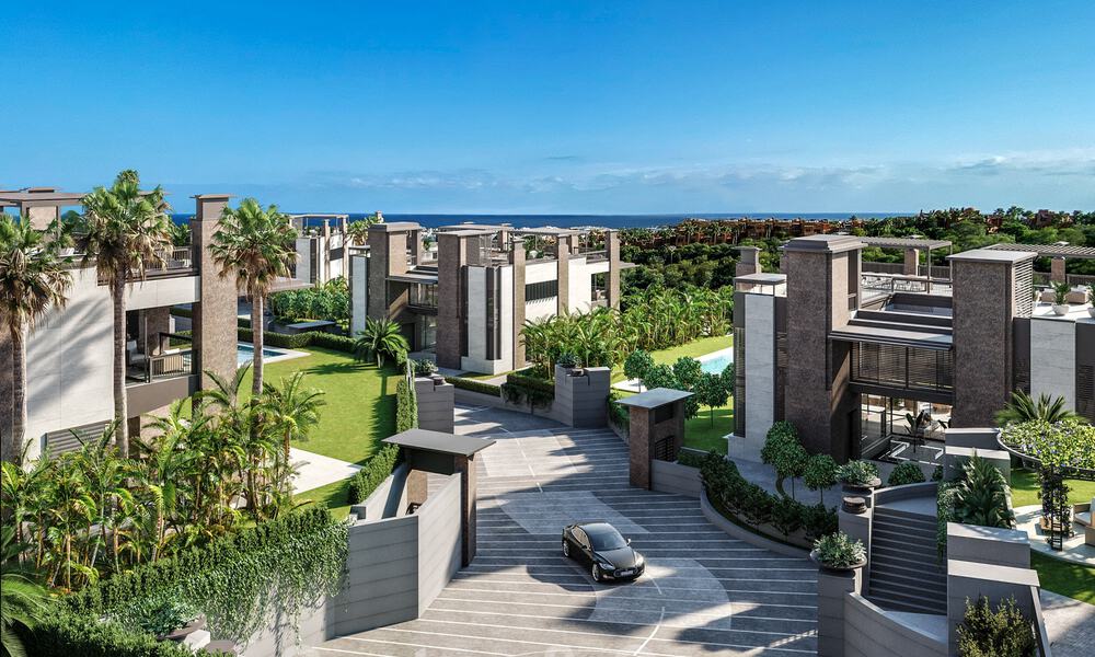 Nouvelles villas de luxe contemporaines à vendre, à quelques minutes à pied de Puerto Banus, Marbella 29465