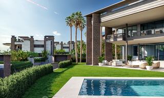 Nouvelles villas de luxe contemporaines à vendre, à quelques minutes à pied de Puerto Banus, Marbella 29470 