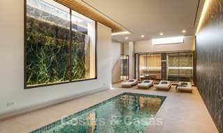 Nouvelles villas de luxe contemporaines à vendre, à quelques minutes à pied de Puerto Banus, Marbella 29472 