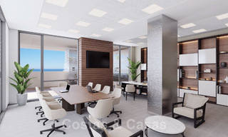 Appartements de luxe contemporains innovateurs à vendre dans un impressionnant complexe balnéaire neuf à Malaga. 20403 