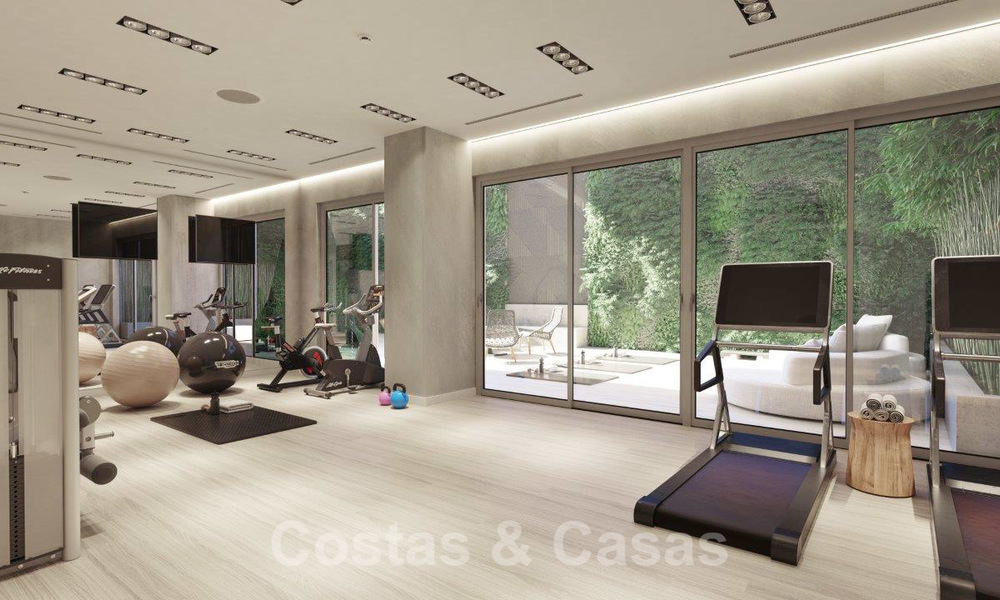 Appartements de luxe contemporains innovateurs à vendre dans un impressionnant complexe balnéaire neuf à Malaga. 20405