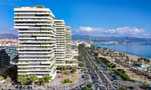 Appartements de luxe contemporains innovateurs à vendre dans un impressionnant complexe balnéaire neuf à Malaga. 64067