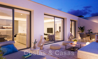 Appartements de luxe contemporains neufs à vendre dans un complexe au bord de la mer dans le centre de Fuengirola 40238 