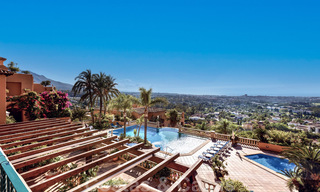 Impressionnant penthouse exposé au sud avec une vue imprenable sur la mer à vendre dans la vallée du Golf de Nueva Andalucia, Marbella 37524 