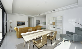 En vente à Atalaya Hills : Appartements de style moderne avec vue sur le golf et la mer à Benahavis - Marbella 24256 