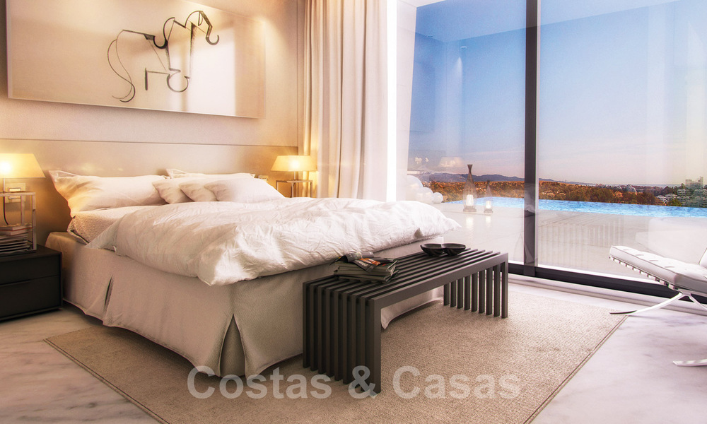 Spacieux appartement de luxe moderne à vendre avec piscine privée dans une résidence sécurisée à Benahavis - Marbella 29034