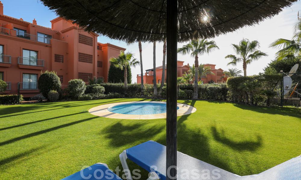 Appartement de luxe à vendre avec jardin privé et vue sur la mer dans un complexe de golf cinq étoiles de luxe à Benahavis - Marbella 33356