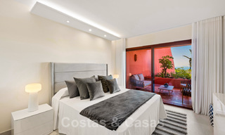 Appartement de luxe en front de mer à vendre avec vue sur la mer dans un complexe exclusif entre Marbella et Estepona 34228 