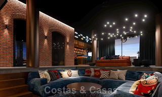 Villa ultramoderne avec vue panoramique sur la mer à vendre dans une urbanisation exclusive de Benahavis - Marbella 34441 