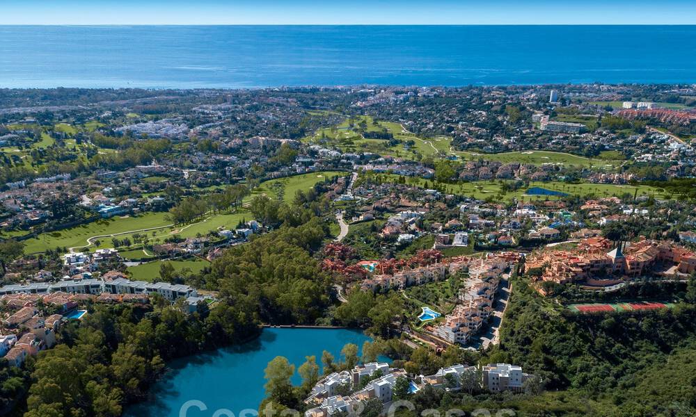  Appartements modernes de luxe à vendre sur un lac idyllique avec vue panoramique à Nueva Andalucia - Marbella. NOUVELLE PHASE 34975