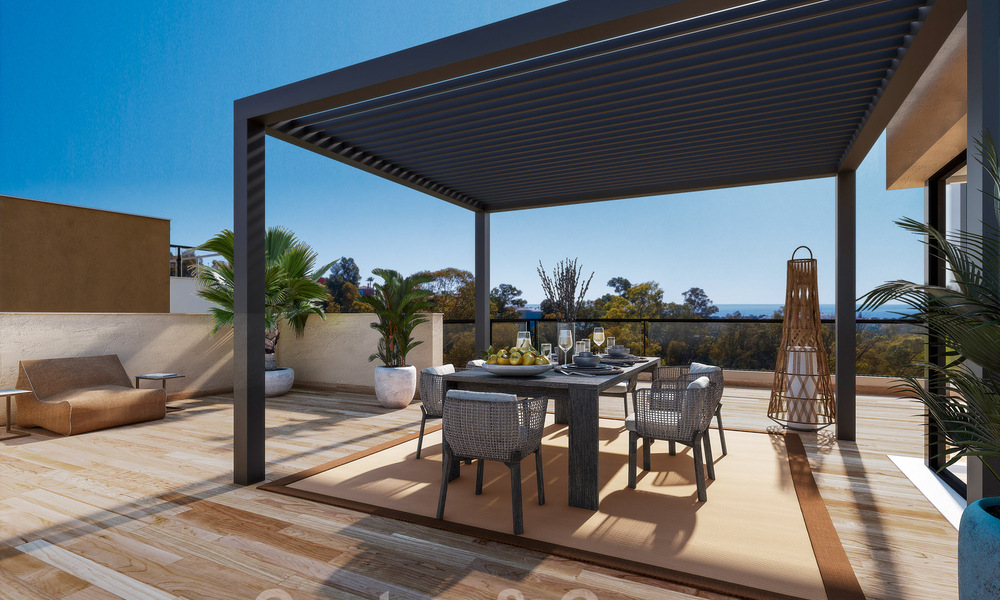  Appartements modernes de luxe à vendre sur un lac idyllique avec vue panoramique à Nueva Andalucia - Marbella. NOUVELLE PHASE 34979