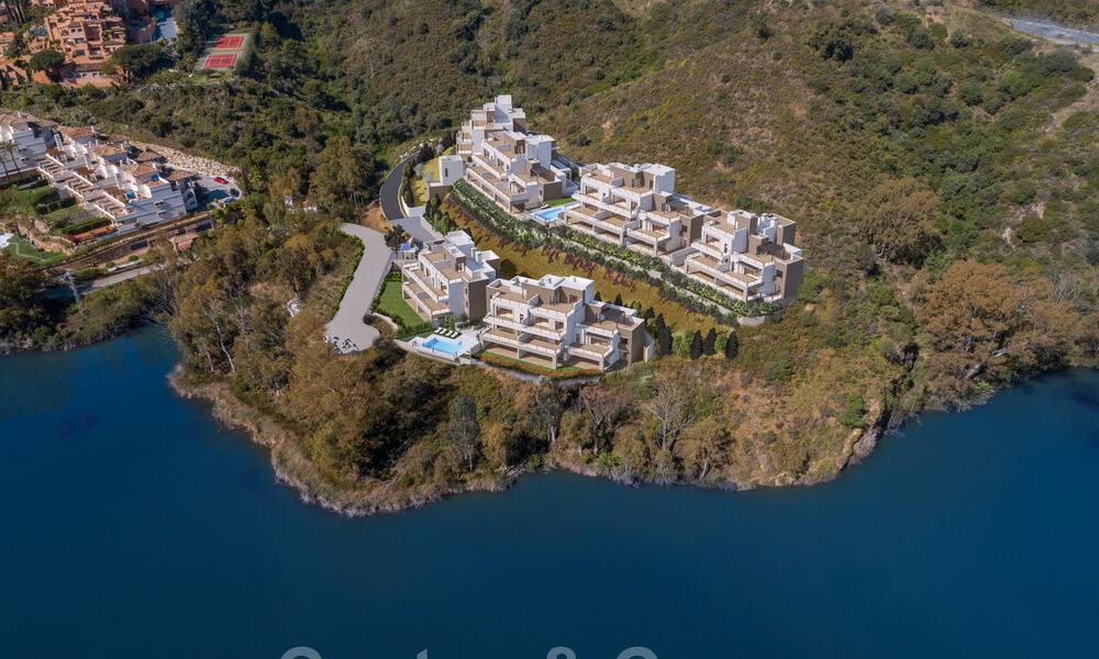  Appartements modernes de luxe à vendre sur un lac idyllique avec vue panoramique à Nueva Andalucia - Marbella. NOUVELLE PHASE 34984