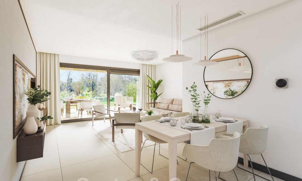  Appartements modernes de luxe à vendre sur un lac idyllique avec vue panoramique à Nueva Andalucia - Marbella. NOUVELLE PHASE 34986