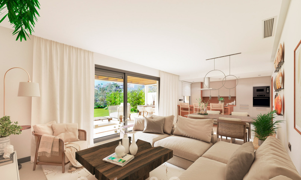  Appartements modernes de luxe à vendre sur un lac idyllique avec vue panoramique à Nueva Andalucia - Marbella. NOUVELLE PHASE 34992