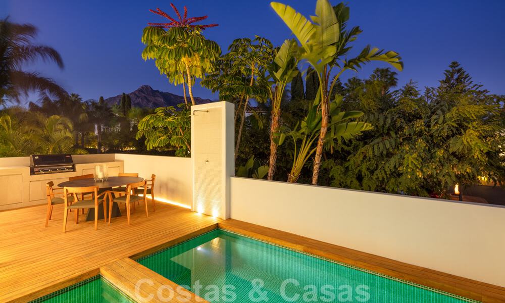 Villa de luxe en deuxième ligne de la plage à vendre à Puente Romano, Golden Mile, Marbella 35637