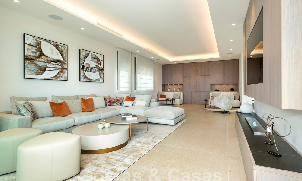Nouvelle villa de luxe à vendre avec vue sur la mer dans l'exclusif La Zagaleta Golf Resort, Benahavis - Marbella 40155
