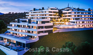 Nouveau projet de design contemporain comprenant des appartements de luxe à vendre avec une vue imprenable sur la mer à East Marbella 47651 
