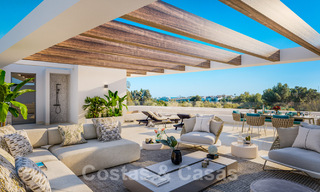 Première ligne de Golf, appartements modernes et luxueux à vendre, à distance de marche des commodités de Guadalmina et San Pedro à Marbella 37405 