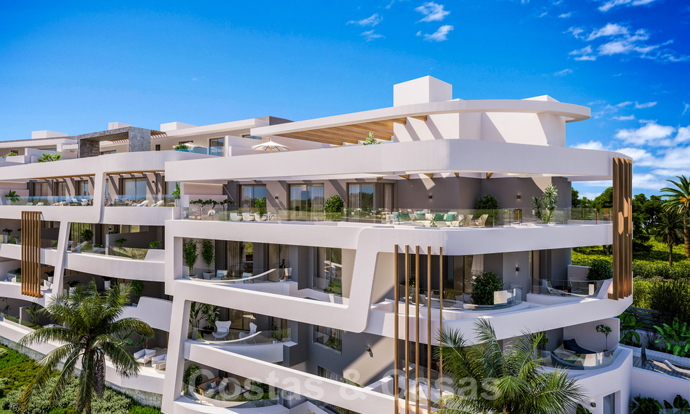 Première ligne de Golf, appartements modernes et luxueux à vendre, à distance de marche des commodités de Guadalmina et San Pedro à Marbella 37406