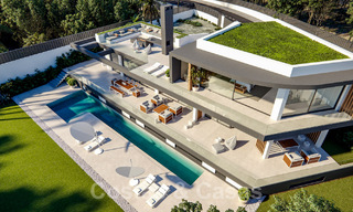 Nouvelle villa spectaculaire avec toit vert à vendre sur le Golden Mile à Marbella 38781 