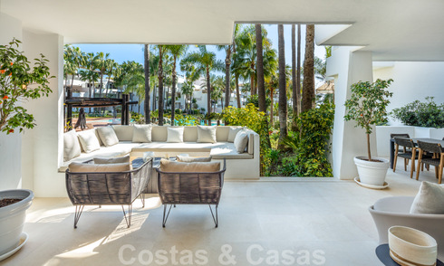 Appartement contemporain luxueux et rénové avec vue sur le jardin à vendre à Puente Romano - Golden Mile, Marbella 38913