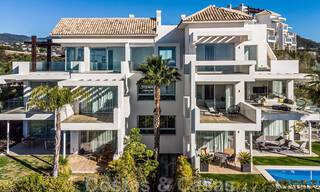 Appartements neufs de luxe andalou, prêts à emménager, modernes, à vendre avec vue sur la mer à Benahavís - Marbella 40241 