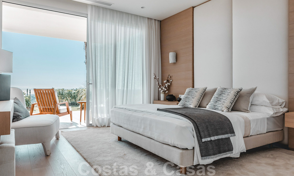 Appartements neufs de luxe andalou, prêts à emménager, modernes, à vendre avec vue sur la mer à Benahavís - Marbella 40258