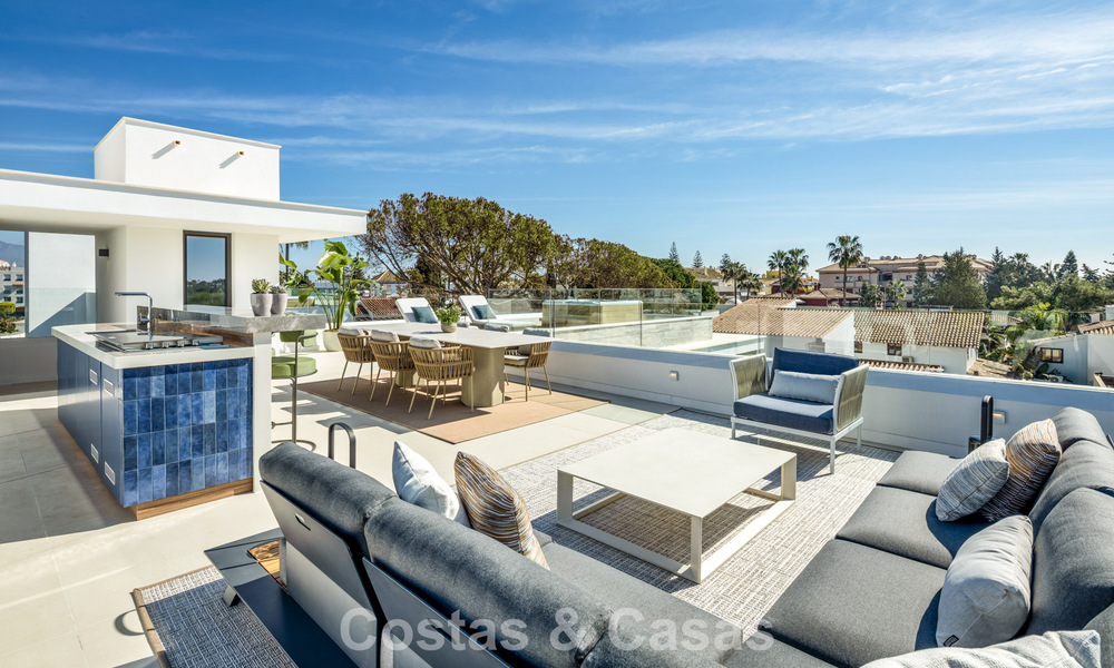 Fantastique villa neuve sur plan, à vendre, dans un quartier de San Pedro à Marbella, en bord de mer 66373