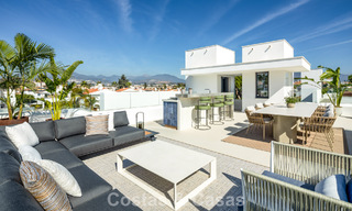 Fantastique villa neuve sur plan, à vendre, dans un quartier de San Pedro à Marbella, en bord de mer 66374 