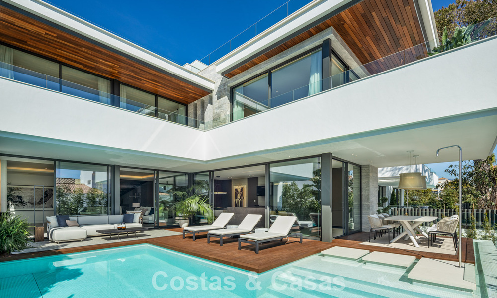 Fantastique villa neuve sur plan, à vendre, dans un quartier de San Pedro à Marbella, en bord de mer 66381