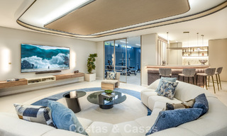Fantastique villa neuve sur plan, à vendre, dans un quartier de San Pedro à Marbella, en bord de mer 66388 