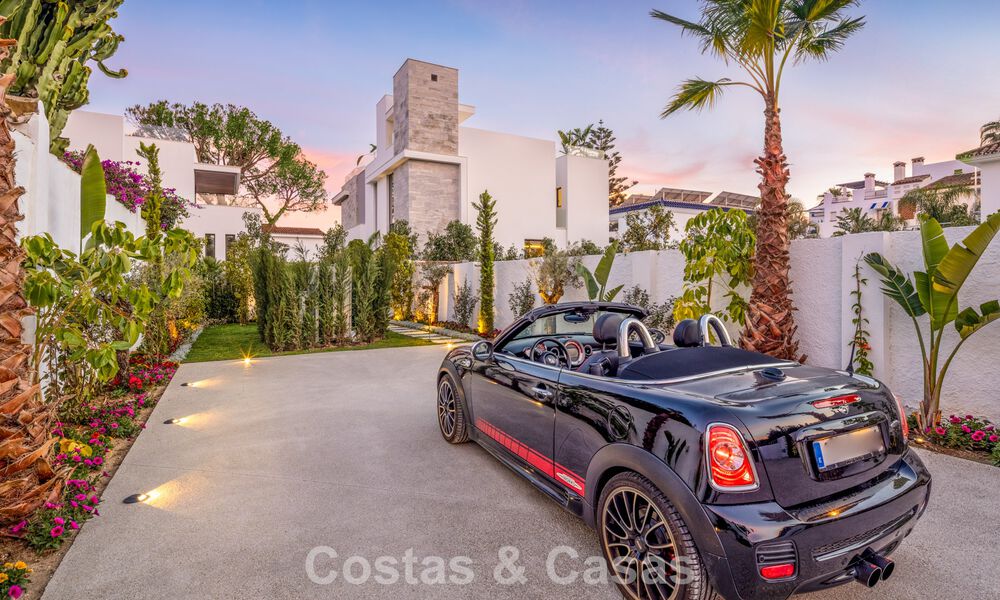 Fantastique villa neuve sur plan, à vendre, dans un quartier de San Pedro à Marbella, en bord de mer 66395