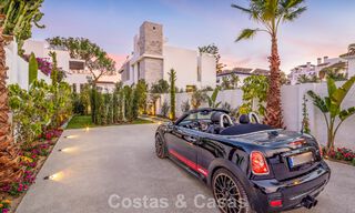Fantastique villa neuve sur plan, à vendre, dans un quartier de San Pedro à Marbella, en bord de mer 66395 