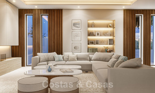 Villa moderne de construction neuve à vendre à distance de marche de la plage, à San Pedro de Alcantara, Marbella 40558 