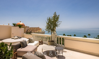 Opportunité ! Penthouse de luxe en bord de la mer à vendre dans le parc Las Dunas, Marbella - Estepona. Prêt à emménager. 43708 