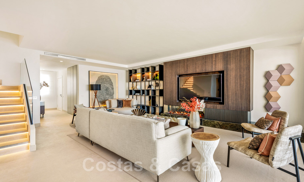 Opportunité ! Penthouse de luxe en bord de la mer à vendre dans le parc Las Dunas, Marbella - Estepona. Prêt à emménager. 43736