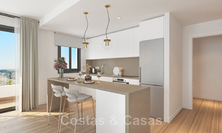Appartements modernes de 2 ou 3 chambres à vendre dans un nouveau complexe avec vue sur la mer dans le centre d'Estepona 44292 