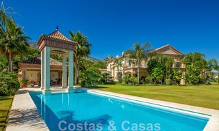 Majestueuse villa de luxe à vendre avec vue panoramique sur la mer dans la communauté exclusive de Sierra Blanca, sur la Golden Mile de Marbella 44764 