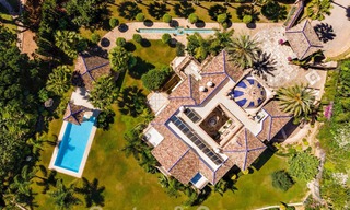 Majestueuse villa de luxe à vendre avec vue panoramique sur la mer dans la communauté exclusive de Sierra Blanca, sur la Golden Mile de Marbella 44766 