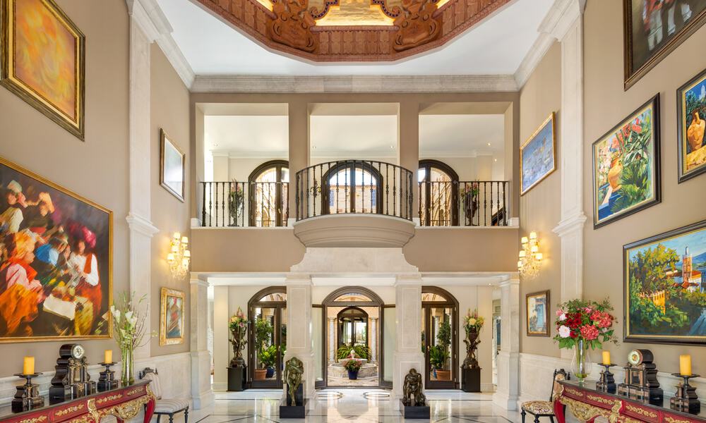 Majestueuse villa de luxe à vendre avec vue panoramique sur la mer dans la communauté exclusive de Sierra Blanca, sur la Golden Mile de Marbella 44767