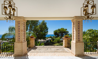 Majestueuse villa de luxe à vendre avec vue panoramique sur la mer dans la communauté exclusive de Sierra Blanca, sur la Golden Mile de Marbella 44772 
