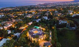 Majestueuse villa de luxe à vendre avec vue panoramique sur la mer dans la communauté exclusive de Sierra Blanca, sur la Golden Mile de Marbella 44792 