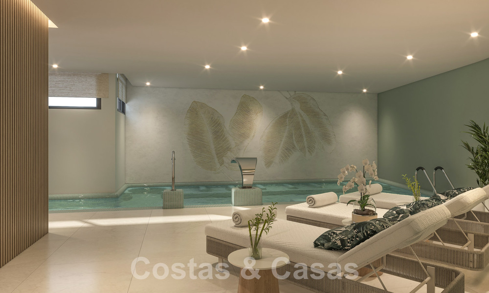Villas élégantes et modernes de nouvelle construction à vendre avec vue panoramique à proximité du terrain de golf dans la vallée de Mijas, sur la Costa del Sol 61953