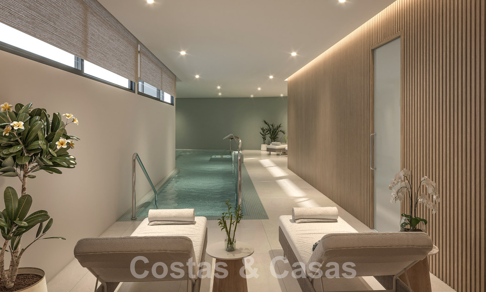 Villas élégantes et modernes de nouvelle construction à vendre avec vue panoramique à proximité du terrain de golf dans la vallée de Mijas, sur la Costa del Sol 61954
