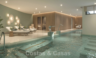 Villas élégantes et modernes de nouvelle construction à vendre avec vue panoramique à proximité du terrain de golf dans la vallée de Mijas, sur la Costa del Sol 61955 